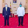 UGANDAN PRESIDENT MEETS RUSSIAN AMBASSADOR TO DISCUSS ISSUES OF MUTUAL INTEREST