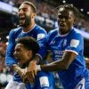 Rangers roared into the Champions League play-offs after they overcame Union Saint-Gilloise and a two-goal first-leg defeat in an inspiring showing at home to win 3-0 and 3-2 on aggregate.