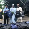 The Federal Government has handed over 17,350 bulletproof vests and ballistics helmets, and 4,400 safety boxes and first aids to the Inspector General of Police Usman Baba, to enhance the operation of the Force.