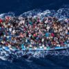 34 MIGRANTS INCLUDING CHILDREN MISSING AFTER BOAT CAPSIZES OFF TUNISIAN COAST.