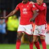 TAIWO AWONIYI SCORES BRACE TO TAKE NOTTINGHAM FOREST OUT OF RELEGATION.
